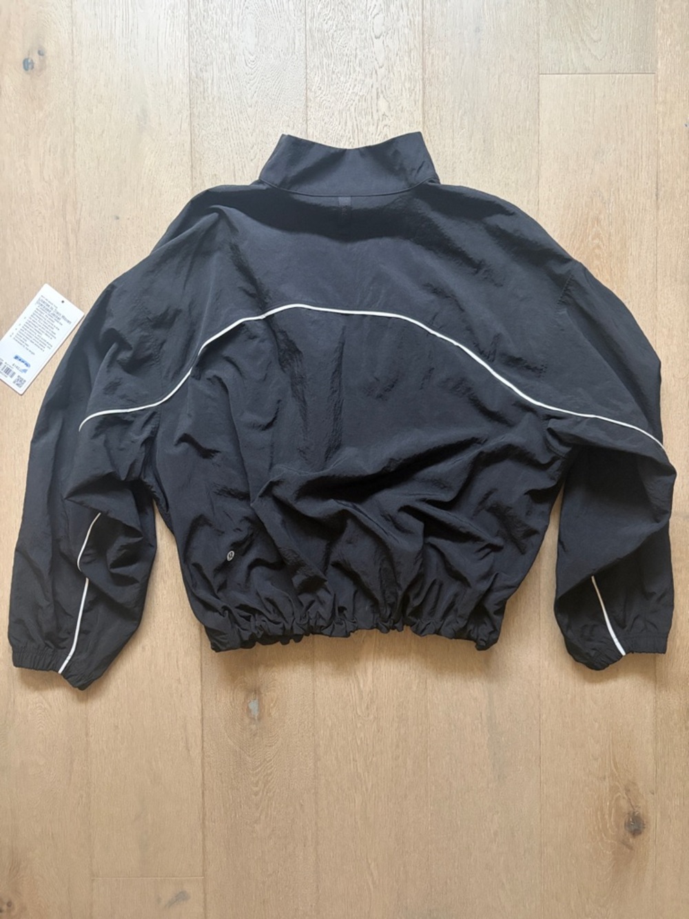 EUC license to train woven oversized jacket black/white size small lululemon - Picture 8 of 16